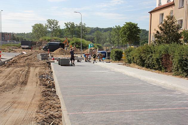 Mieszka I bis w budowie