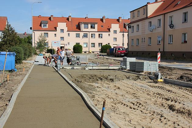 Mieszka I bis w budowie