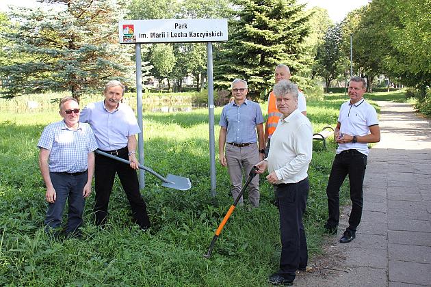 Ruszyła przebudowa Parku im. Marii i Lecha Kaczyńskich