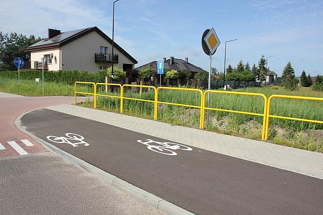 Nowa droga połączyła ulice Kossaka przez Nadmorską ze Skarżyńskiego