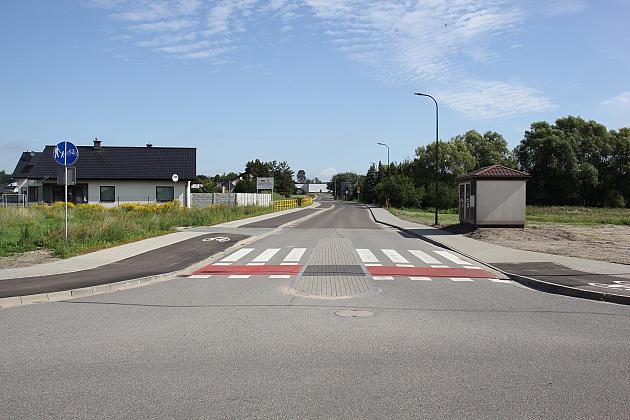 Nowa droga połączyła ulice Kossaka przez Nadmorską ze Skarżyńskiego