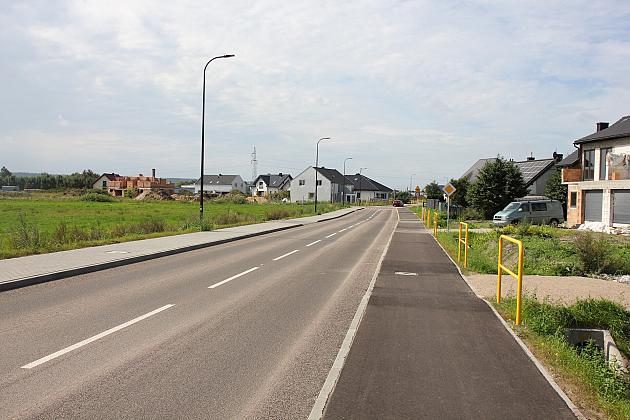 Nowa droga połączyła ulice Kossaka przez Nadmorską ze Skarżyńskiego