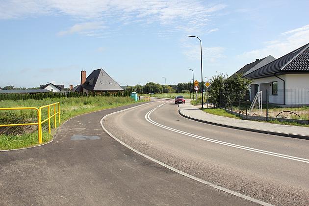 Nowa droga połączyła ulice Kossaka przez Nadmorską ze Skarżyńskiego