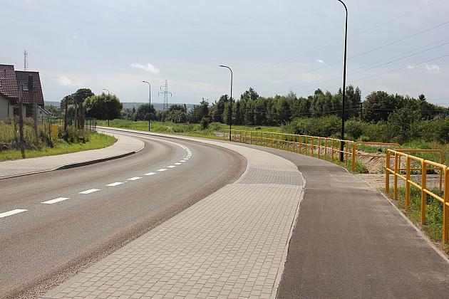 Nowa droga połączyła ulice Kossaka przez Nadmorską ze Skarżyńskiego