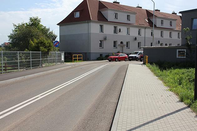 Nowa droga połączyła ulice Kossaka przez Nadmorską ze Skarżyńskiego