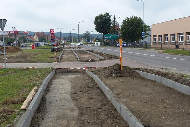 Na Wojska Polskiego powstaje ponad 460 metrów drogi rowerowej