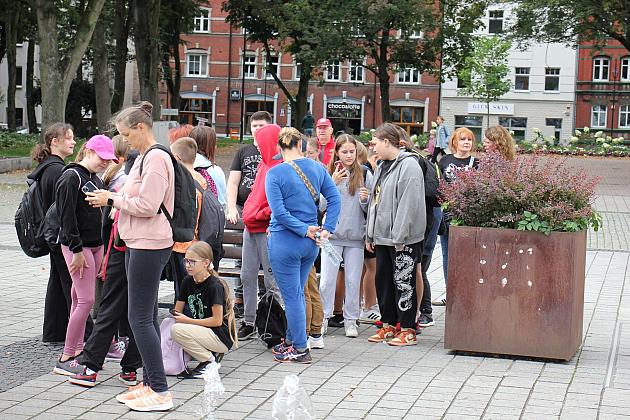 Rajd pieszo-rowerowy wyruszył z placu Pokoju