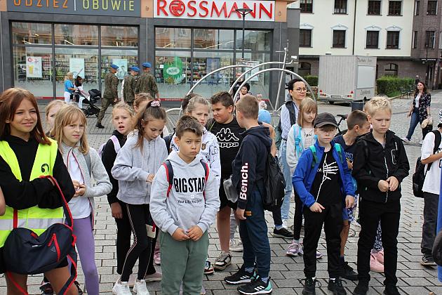 Rajd pieszo-rowerowy wyruszył z placu Pokoju