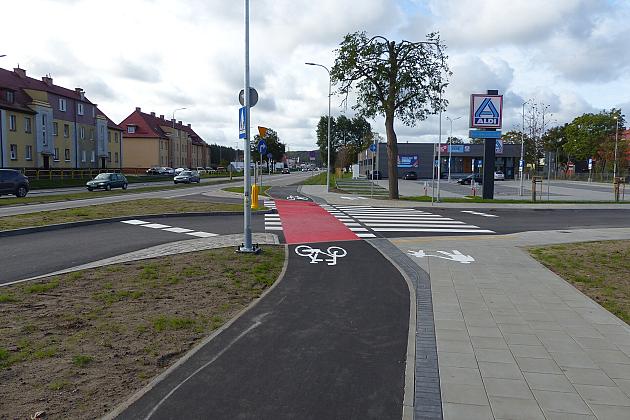 Tczewska po przebudowie połączona z obwodnicą