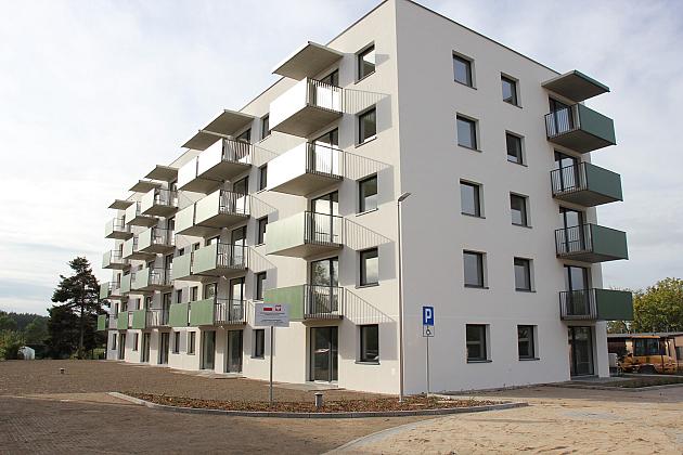 Budynek z mieszkaniami na wynajem przy ul. Obrońców Wybrzeża 9 ukończony