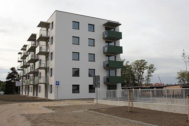 Budynek z mieszkaniami na wynajem przy ul. Obrońców Wybrzeża 9 ukończony