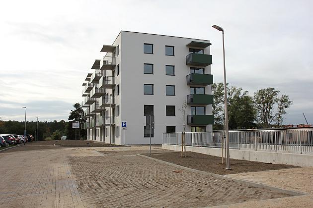 Budynek z mieszkaniami na wynajem przy ul. Obrońców Wybrzeża 9 ukończony