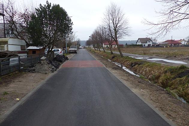 Myśliwska z asfaltem. Wkrótce II etap inwestycji.