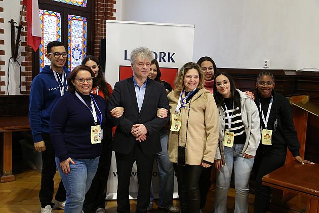 W Lęborku odbyła się międzynarodowa wymiana uczniów z Hiszpanii i Portugalii