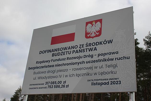 Budowa drogi pieszo-rowerowej przy ulicach Teligi i Władysława IV