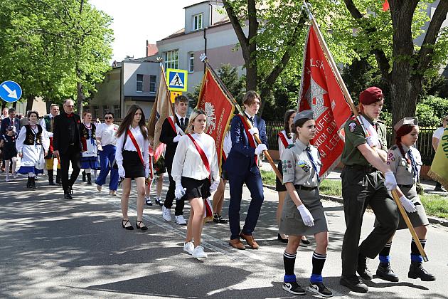 Niech się święci 3 Maja! Lębork pamięta o 233. rocznicy uchwalenia Konstytucji.