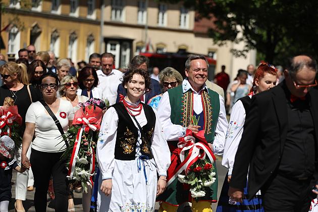 Niech się święci 3 Maja! Lębork pamięta o 233. rocznicy uchwalenia Konstytucji.