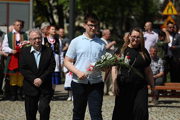 Niech się święci 3 Maja! Lębork pamięta o 233. rocznicy uchwalenia Konstytucji.