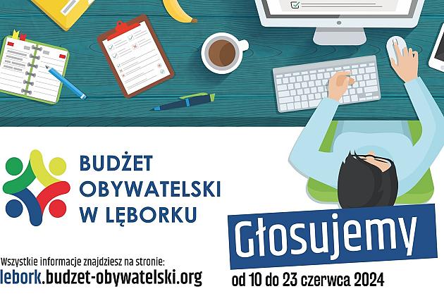 Rozpoczęcie głosowania nad projektami Budżetu Obywatelskiego w Lęborku na 2025 rok