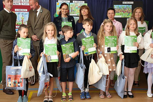 Konkurs plastyczny „Czysty las wokół nas” rozstrzygnięty