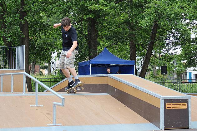 Pierwsze zawody na skateparku w Lęborku