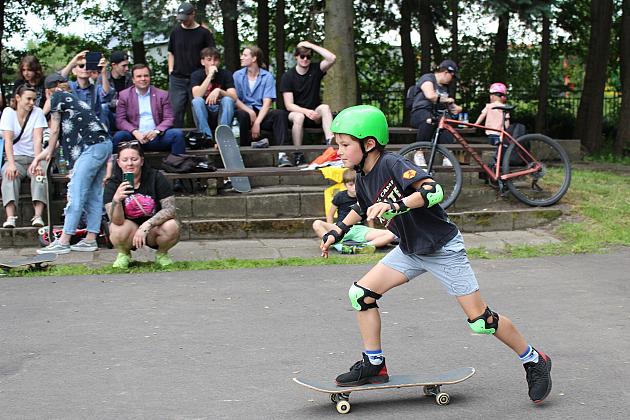Pierwsze zawody na skateparku w Lęborku