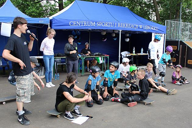 Pierwsze zawody na skateparku w Lęborku