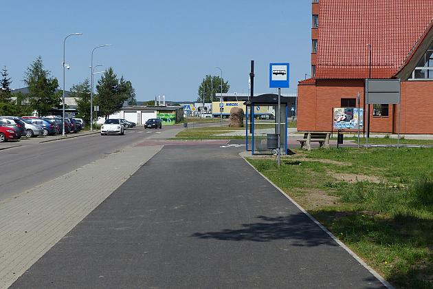 Droga pieszo-rowerowa przy ulicach Władysława IV i Teligi gotowa