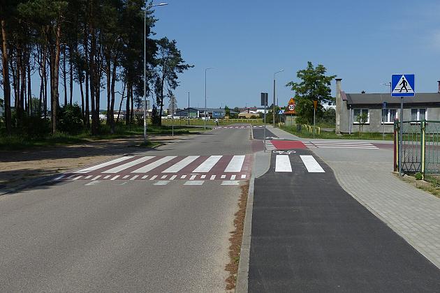 Droga pieszo-rowerowa przy ulicach Władysława IV i Teligi gotowa