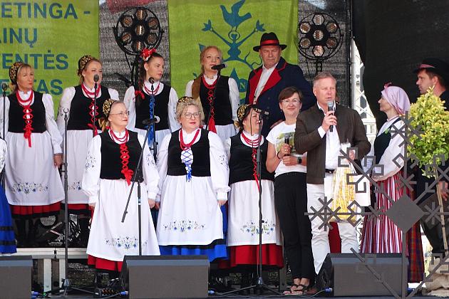 Zespół Pieśni i Tańca Ziemia Lęborska występował w Kretindze na Litwie