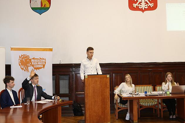 IV sesja V kadencji Młodzieżowej Rady Miasta Lęborka