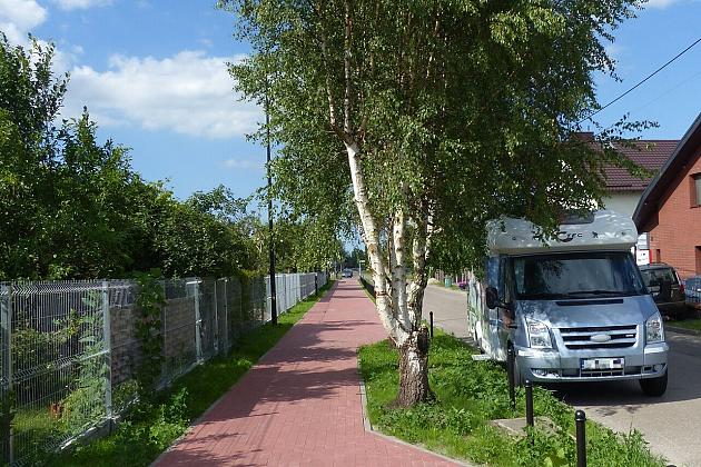 Nowa droga pieszo-rowerowa na ul. Glinianej