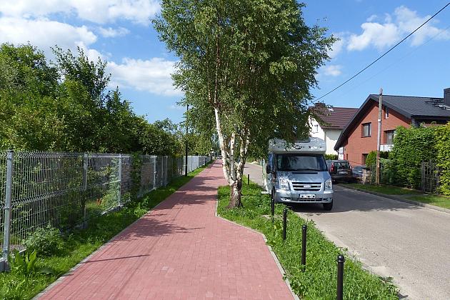 Nowa droga pieszo-rowerowa na ul. Glinianej