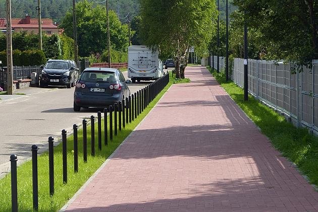 Nowa droga pieszo-rowerowa na ul. Glinianej