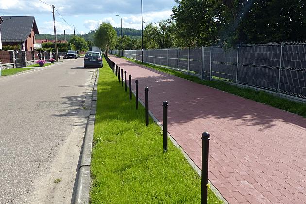 Nowa droga pieszo-rowerowa na ul. Glinianej