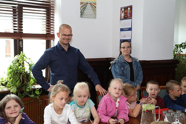 Przedszkolaki z Lęborka odwiedziły burmistrza