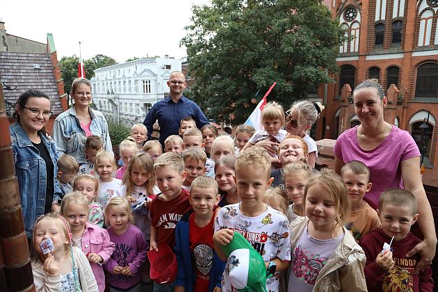 Przedszkolaki z Lęborka odwiedziły burmistrza