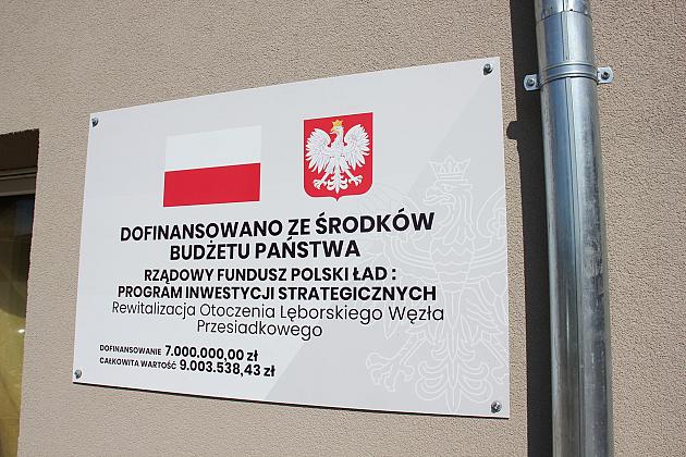 Projekt „Rewitalizacja otoczenia Lęborskiego Węzła Przesiadkowego” zakończony