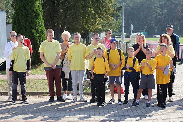 Uczniowie szkół specjalnych rywalizowali na stadionie