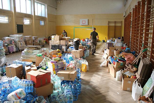 Zbiórka dla powodzian. Z Lęborka popłyną tony pomocy.