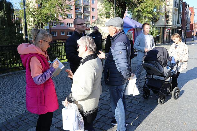 Burmistrz spotkał się z mieszkańcami Lęborka