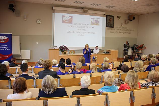 Inauguracja roku akademickiego Lęborskiego Uniwersytetu Trzeciego Wieku