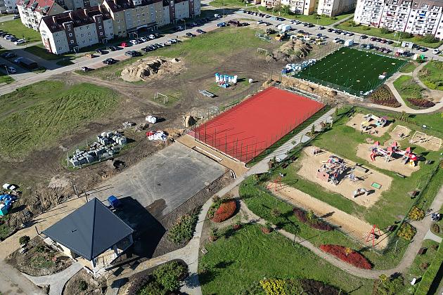 Budowa kompleksu boisk na Osiedlu Sportowa na finiszu