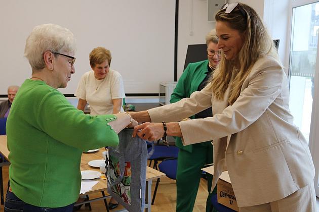 O zasadach segregowania odpadów na spotkaniu Ligi Kobiet Polskich