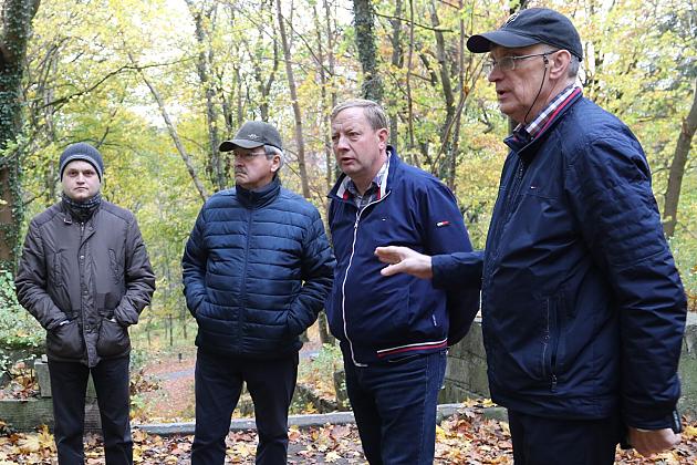 Start prac przy renowacji schodów do Wieży Ciśnień