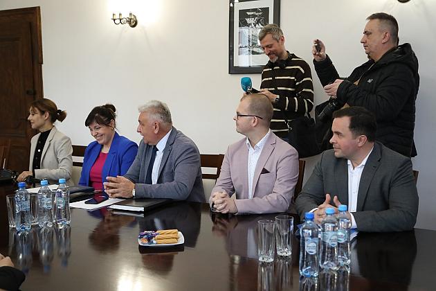 O ważnych sprawach na spotkaniu z Wojewodą Pomorską