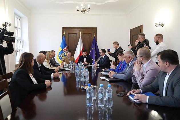 O ważnych sprawach na spotkaniu z Wojewodą Pomorską