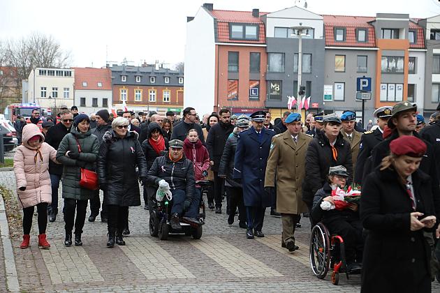 Z Polską w sercu. Lęborczanie uczcili Narodowe Święto Niepodległości