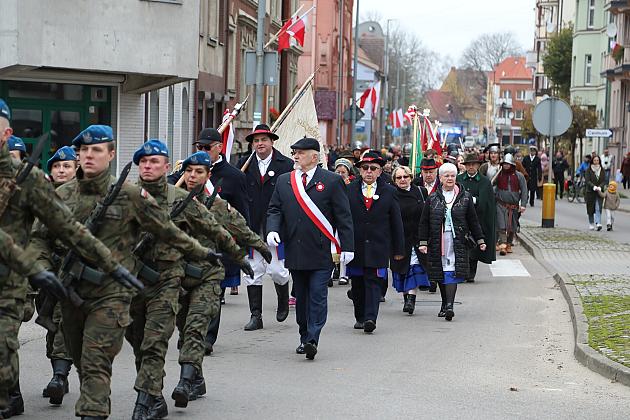 Z Polską w sercu. Lęborczanie uczcili Narodowe Święto Niepodległości
