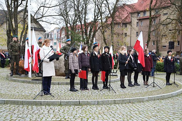 Z Polską w sercu. Lęborczanie uczcili Narodowe Święto Niepodległości